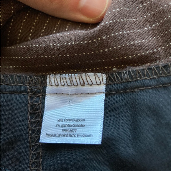 EUC Saint John’s Bay Striped Bermuda Shorts - Picture 5 of 7